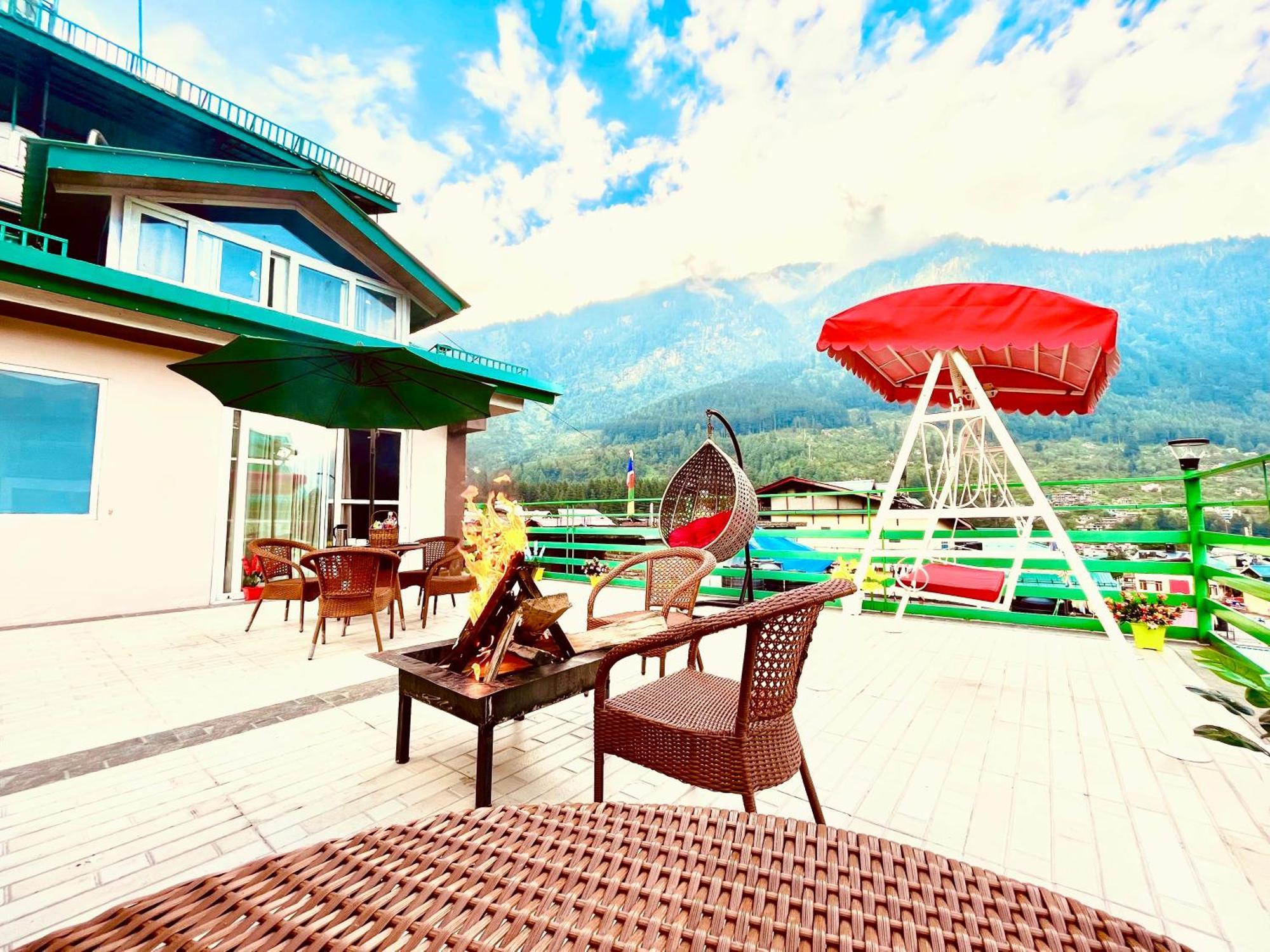 Tata Vista Resort Mall Road Manali - Centrally Heated & Air Cooled Luaran gambar